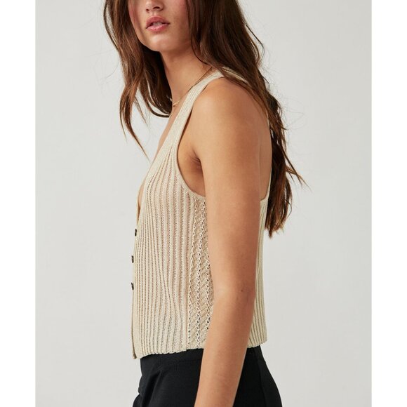 FREE PEOPLE Seascape Vest / Conch Combo - Picture 5 of 8